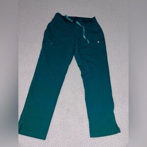 Figs scrub bottoms - hunter green color I believe